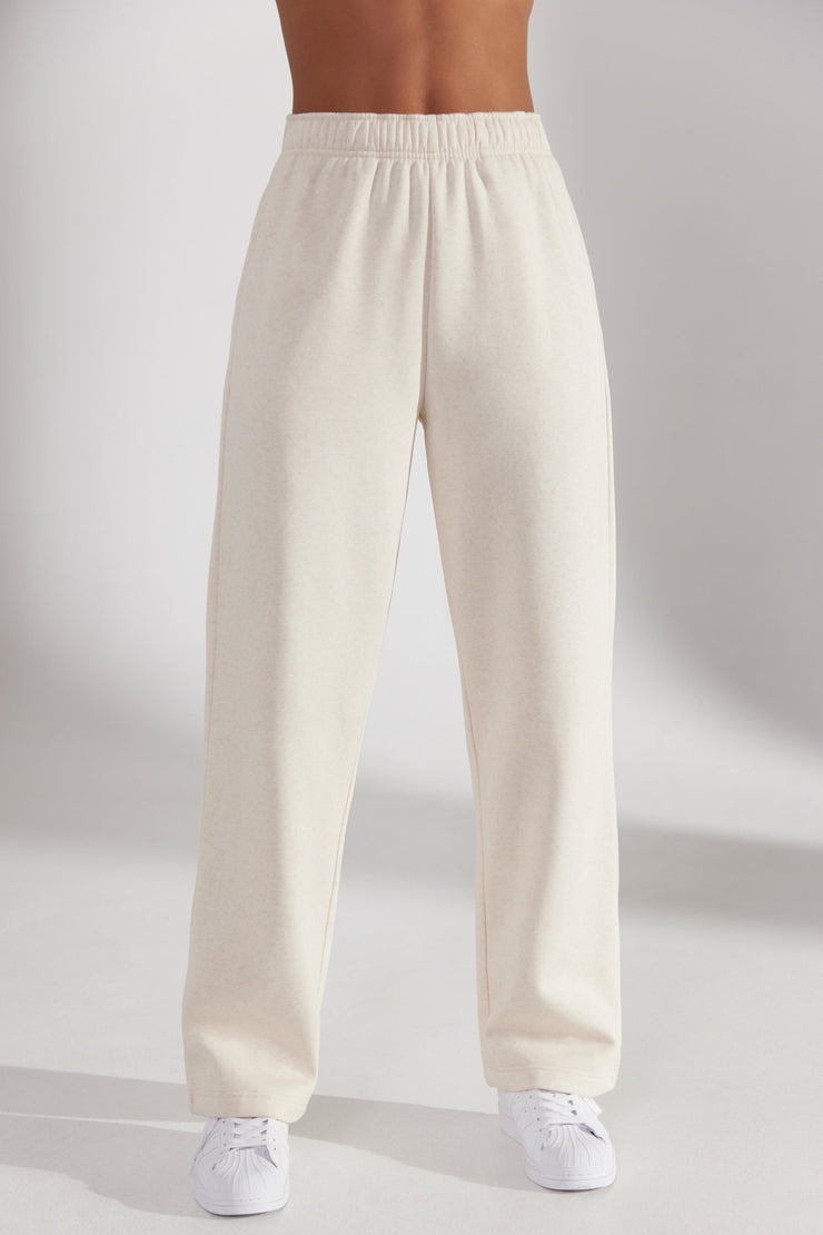 Principal - Wide Leg Joggers in Heather Oat