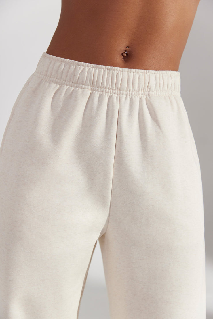 Principal - Wide Leg Joggers in Heather Oat