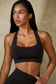 Mindset - Cut Out Define Luxe Sports Bra in Black