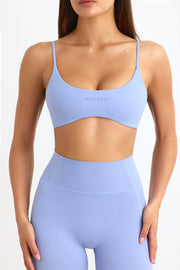 Soft Active Sports Bra in Lavender Blue