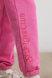 Devotion - Oversized Joggers in Hot Pink