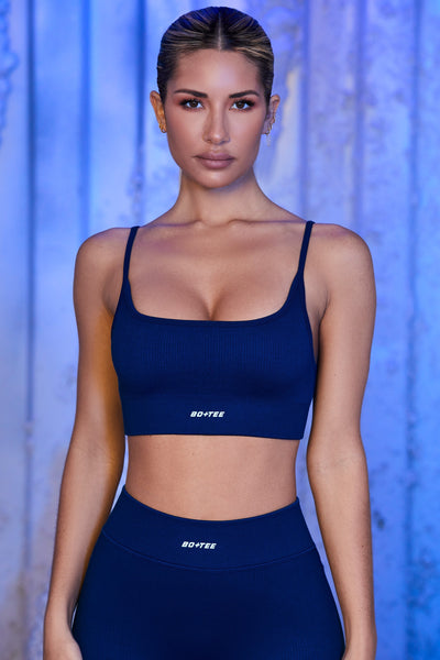 Optimum - Sports Bra - Navy